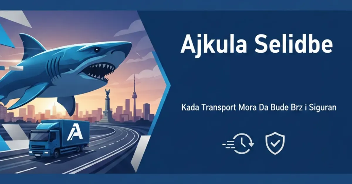 Ajkula Selidbe Beograd - Kada Transport Mora Da Bude Brz i Siguran – hero slika