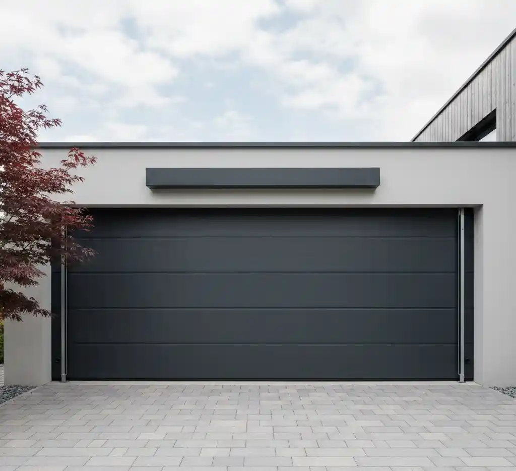 segmentna garažna vrata antracit