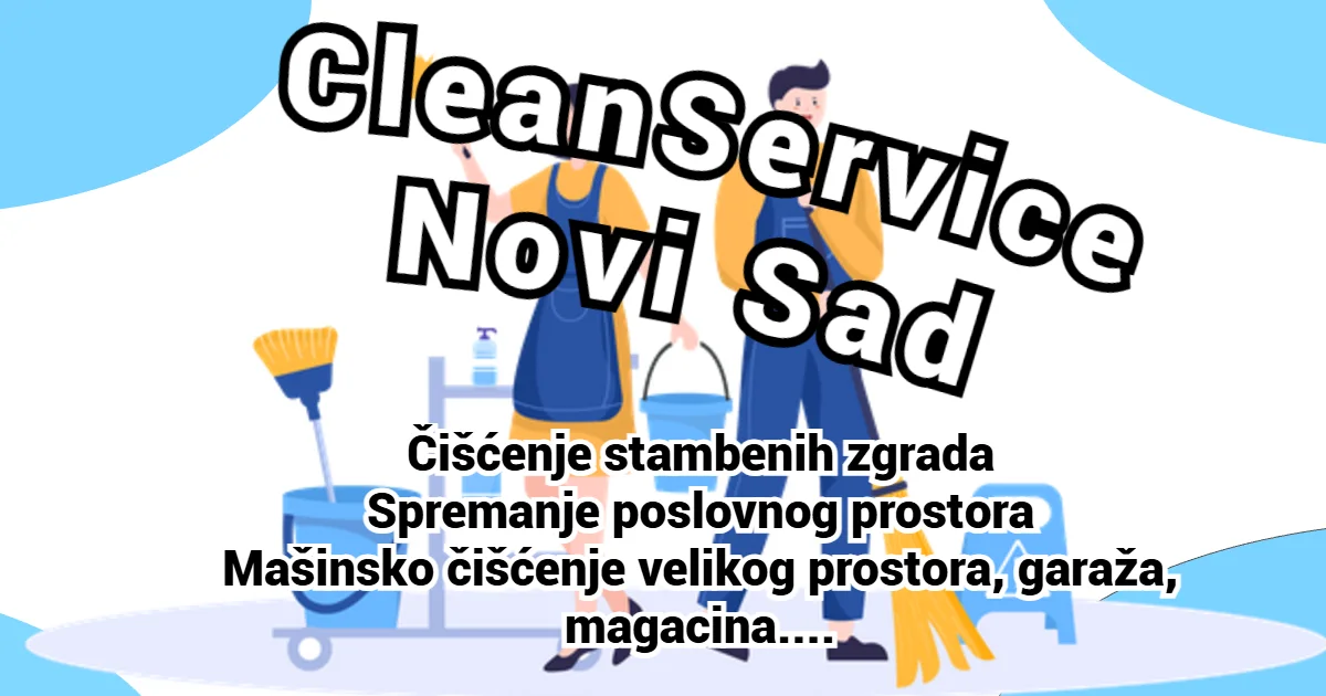 CleanService Novi Sad - Spremanje Kancelarija i Higijena Zgrada – hero slika