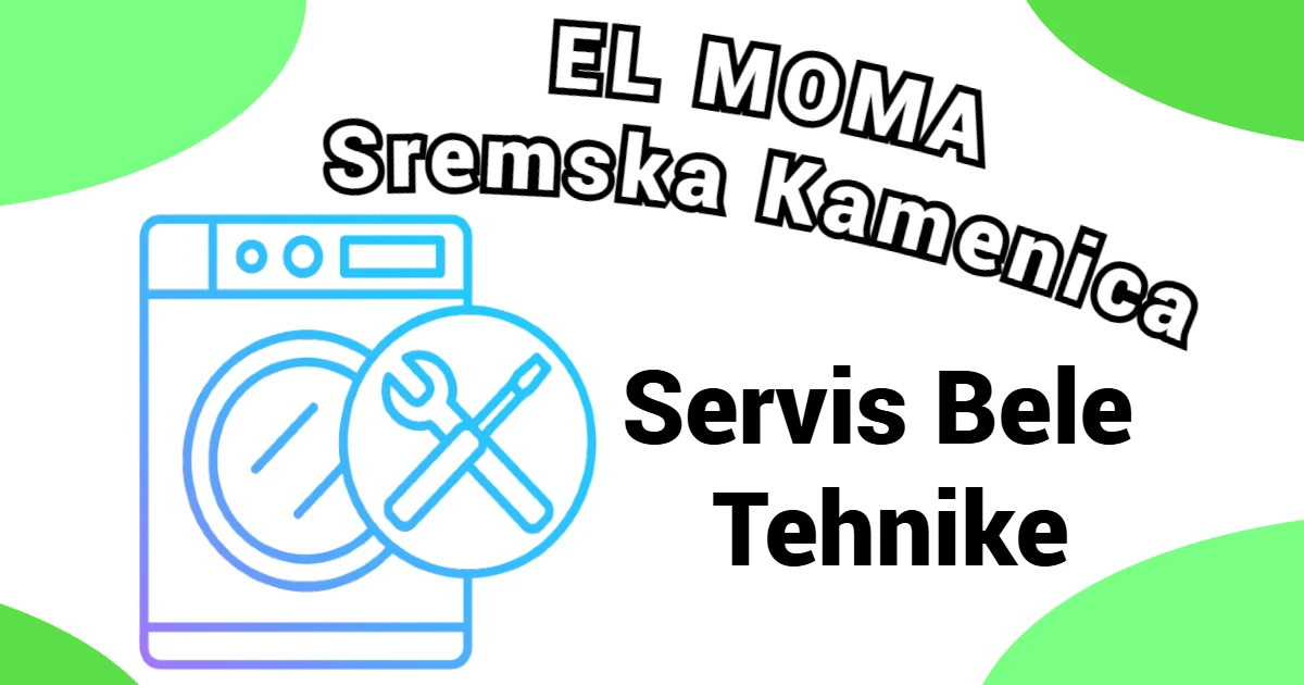 Hitne Popravke Bele Tehnike: EL MOMA vraća vaše aparate u pogon – Sremska Kamenica – hero slika