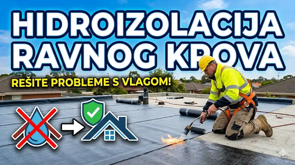 Koliko košta hidroizolacija ravnog krova po m2 i šta da očekujete