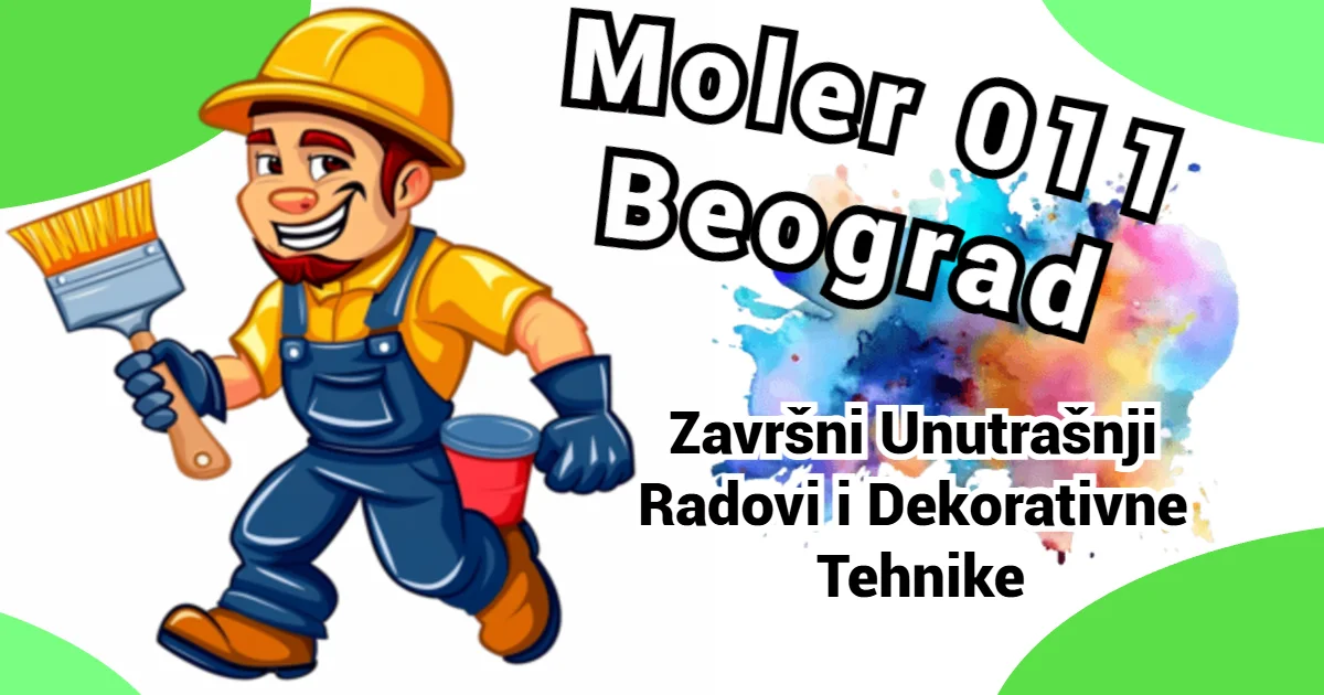 Moler 011 Beograd - Završni Unutrašnji Radovi i Dekorativne Tehnike – hero slika