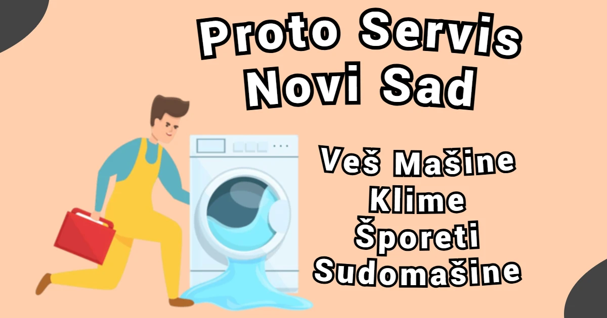 Proto Servis Novi Sad – Popravka Bele Tehnike – hero slika
