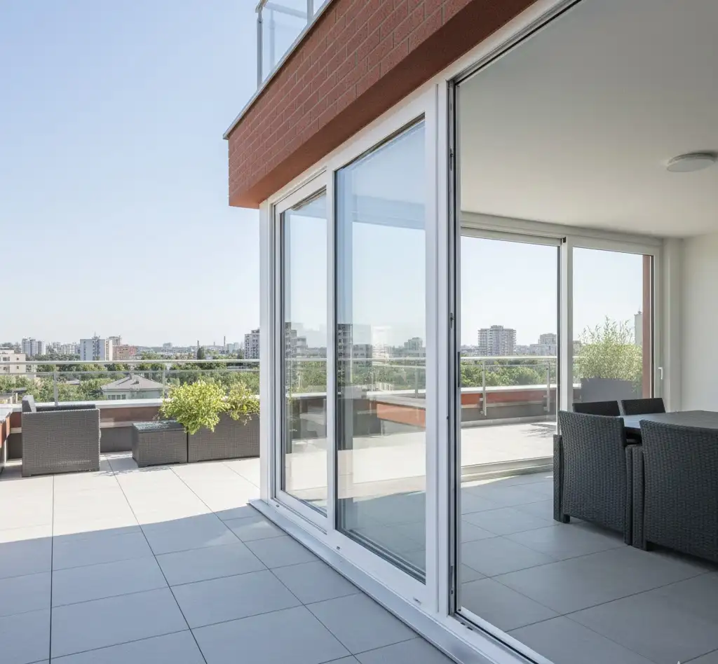 PVC klizni sistem na terasi