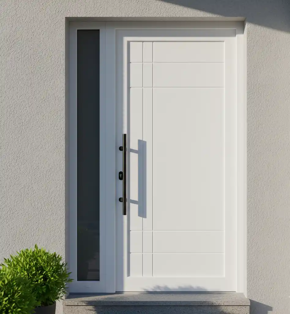 PVC ulazna vrata sa panelom